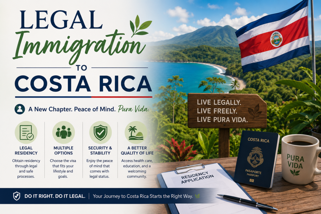 Legal Immigration to Costa Rica